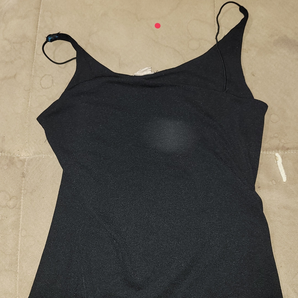 Trio New York Black Fitted Sleeveless Camisole